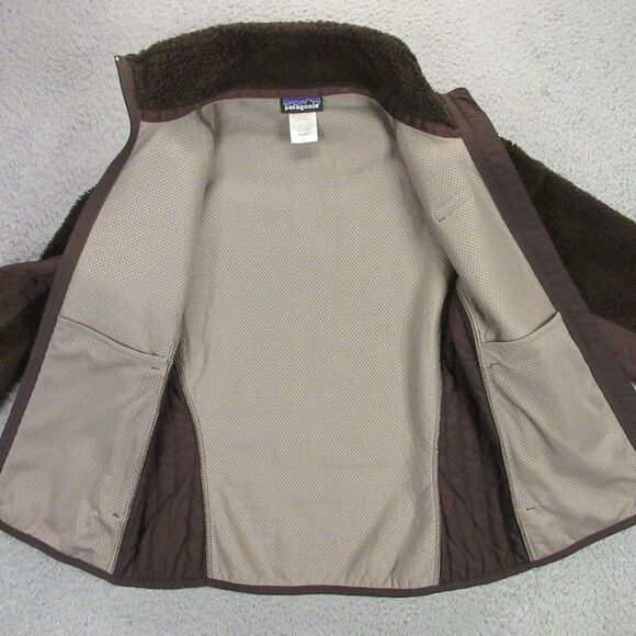 Vintage Patagonia Womens Retro-X Jacket size Small Deep Pile Fleece Brown Sherpa - Picture 5 of 15